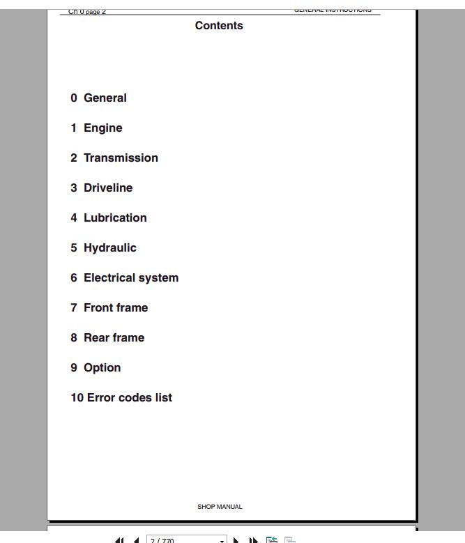 Doosan All Model Full Service Manual DVD12