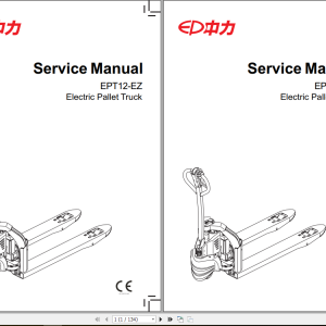 EP Electric Forklift EPT12 EZ Service Part Manual 1
