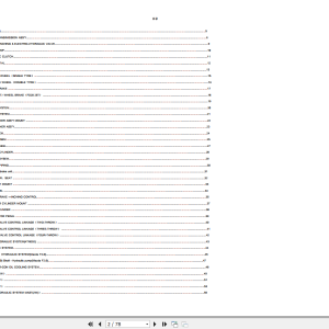 EP Forklift Truck CPCD15 18T8 Part Manual 2