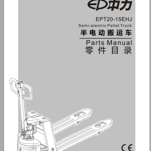 EP Forklift Truck EPT20 Service Part Manual 2