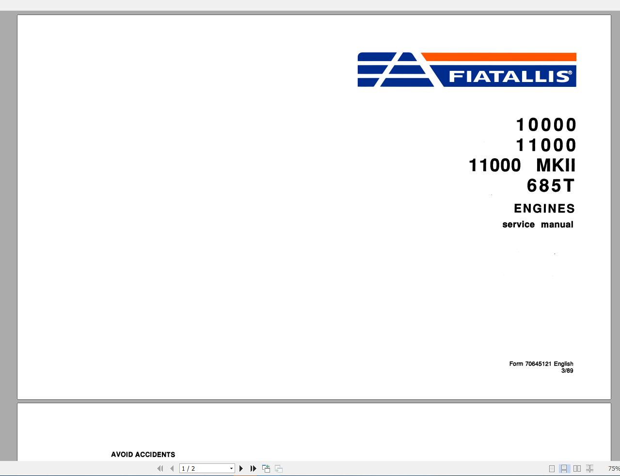 FIAT ALLIS WHEEL LOADER SERVICE MANUAL PDF9
