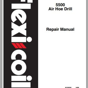 Flexicoil 5500 Air Hoe Drill Repair Manual87478703 1