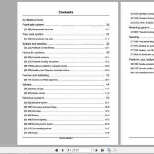 Flexicoil Air Cart 3656 9560 Service Manual47827465 2