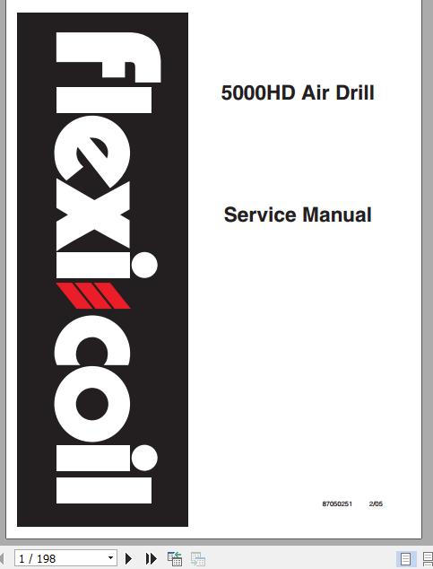 Flexicoil Air Cart 5000HD Air Drill Service Manual87050251 1