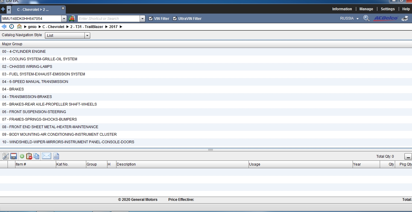 General GMIO Motors Asia Africa EPC 022020 21 1
