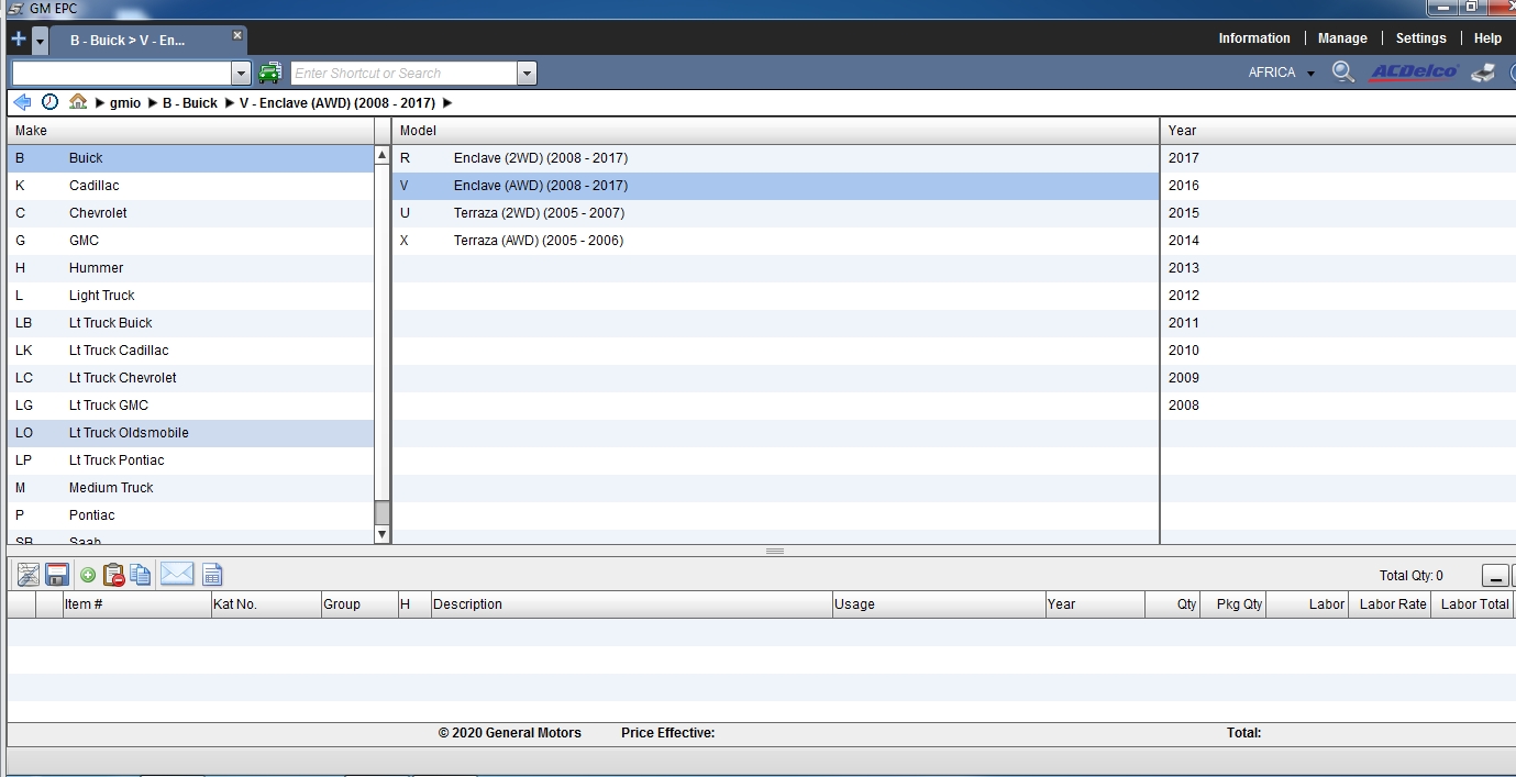General GMIO Motors Asia Africa EPC 022020 6