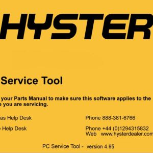 Hyster Yale PC Service Tool v495 042020 Unlocked1 1