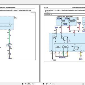 Hyundai Kona GDI 20 2019 Wiring Diagram 2