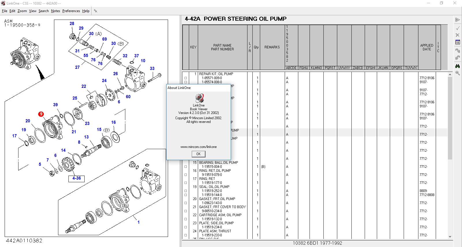 ISUZU CSS NET EPC 052020 Electronic Parts Catalog 4