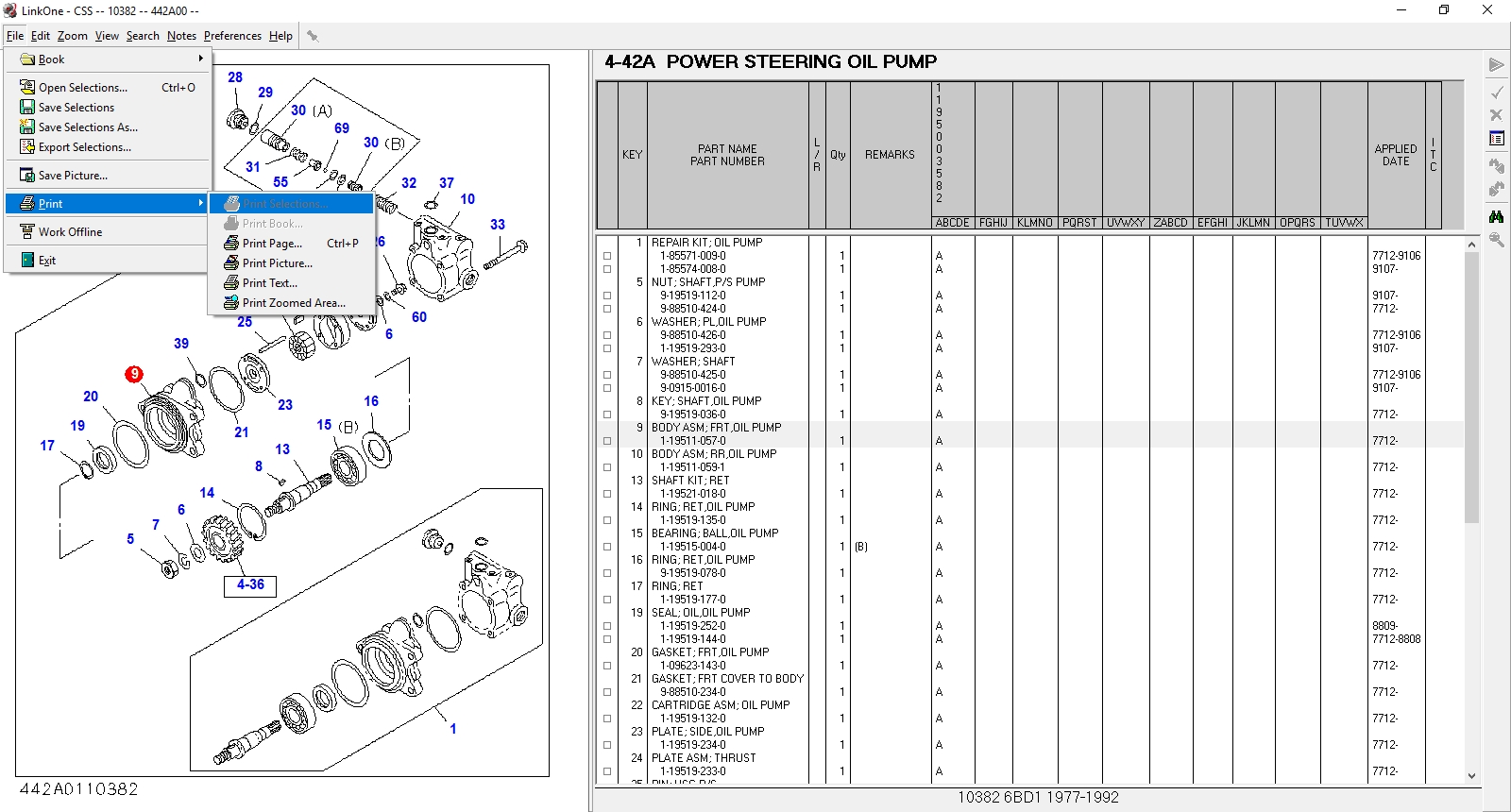 ISUZU CSS NET EPC 052020 Electronic Parts Catalog 5