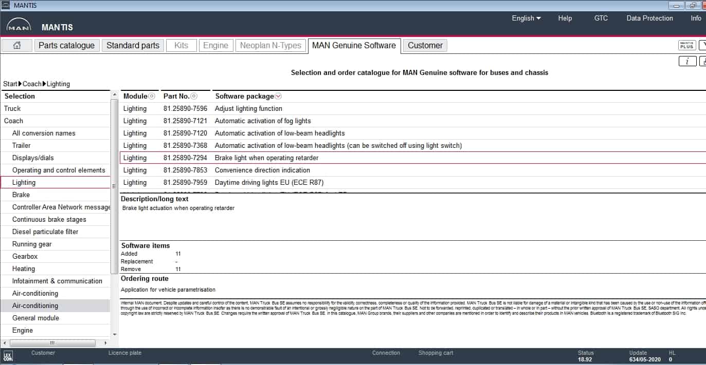 MAN Mantis v634 EPC 052020 Spare Parts Catalog 15