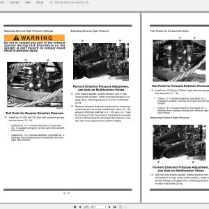 Miller Nitro 4000 Series Sprayer Maintenance Repair Manual2147116 4