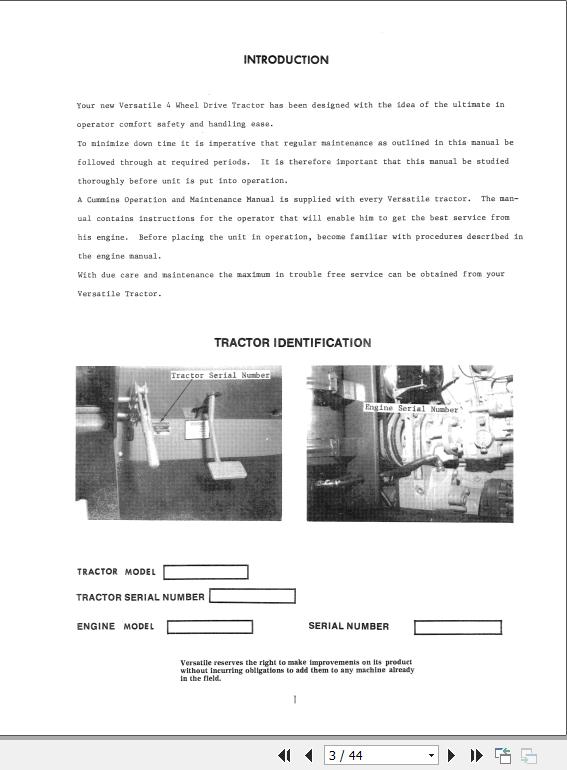 New Holland 800 850 Tractors Service Manual42080020 2