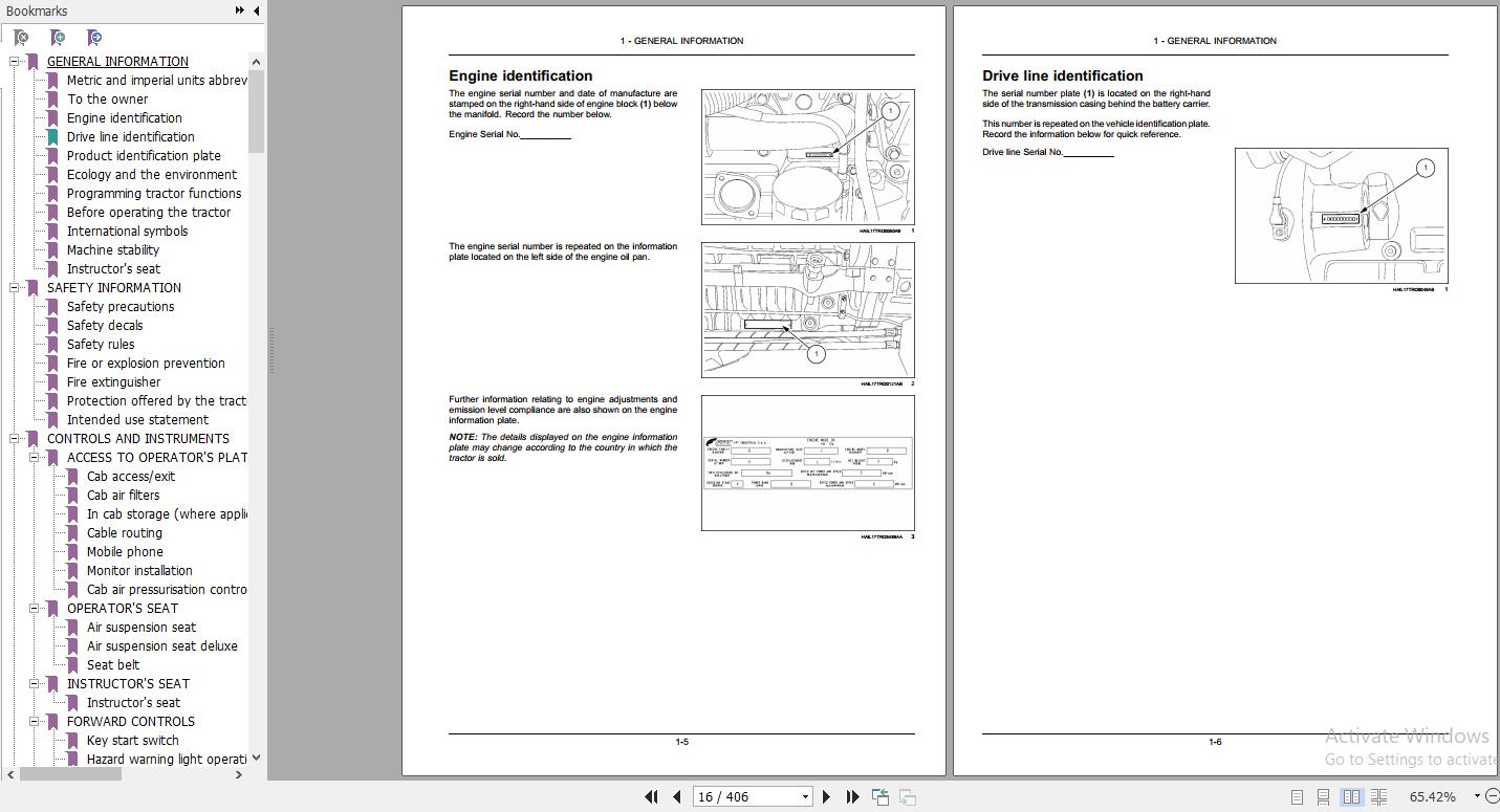 New Holland T2304 Tractor Operators Manual51426106 2