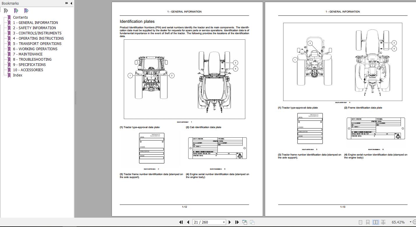 New Holland T4115 Tractor Operators Manual47604431 2