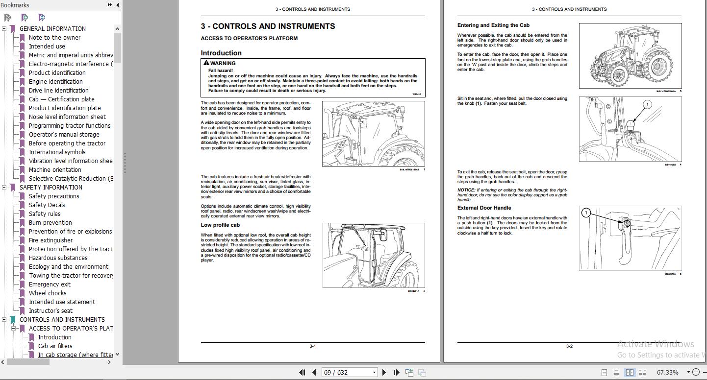 New Holland T5110 T5120 T5130 T5140 AutoCommand Tractor Operators Manual51493747 4 1