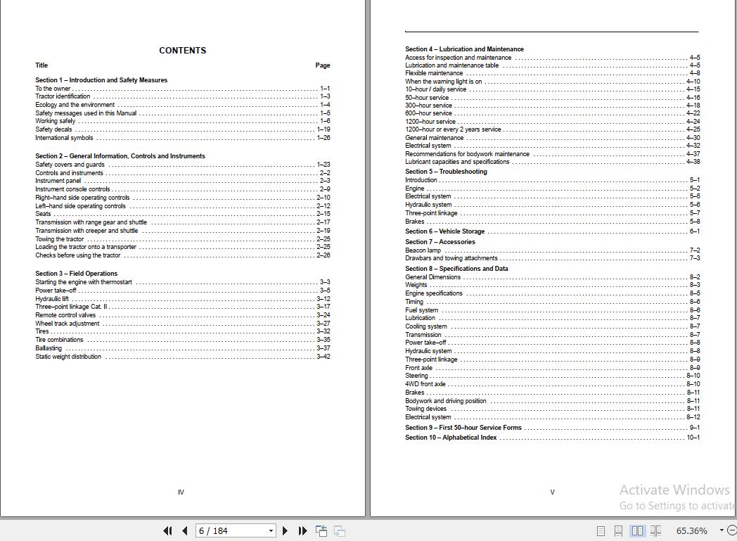 New Holland TD4040F Tractor Operators Manual47518911 2