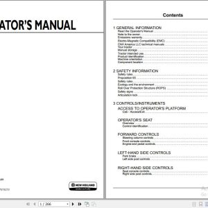 New Holland TV6070 Tractors Operators Manual47538609 1