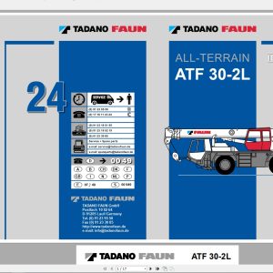 Tadano Crane ATF 30 2L Training Manual 1