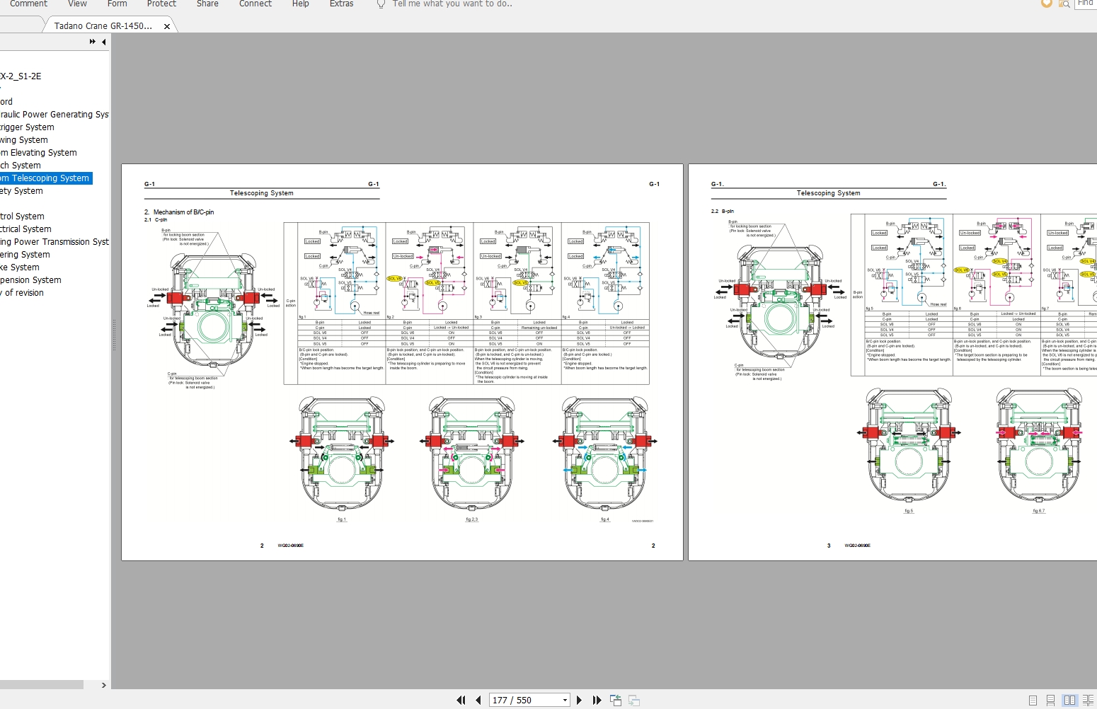 Tadano Crane GR 1450EX 2S1 2E Service ManualsFE5002 2