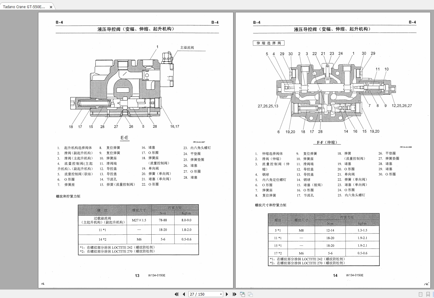 Tadano Crane GT 550E 1S1 1C Training Maintenance Manual 2