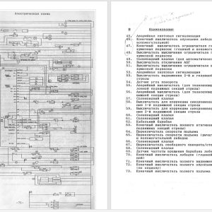 Tadano Crane TL 250E Circuit Diagram Load Chart 2