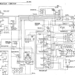 Tadano Crane TR 400E 1 Circuit Diagram 1