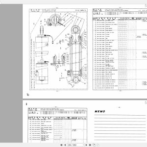 Tadano Crane TR 500M 3 Spare Parts Diagram 2