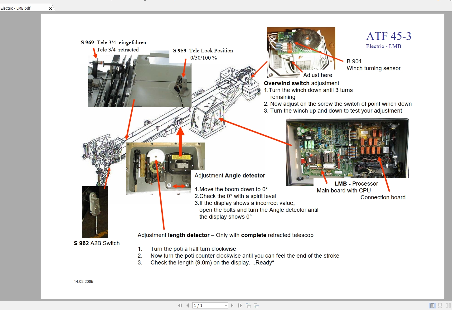 Tadano Faun ATF 45 3E Hydaulic Circuit Diagrams 1