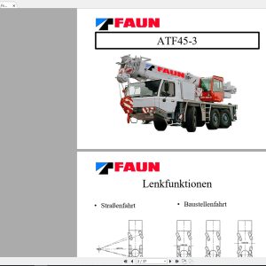 Tadano Faun ATF 45 3 ATF 60 3 Training Manual 1