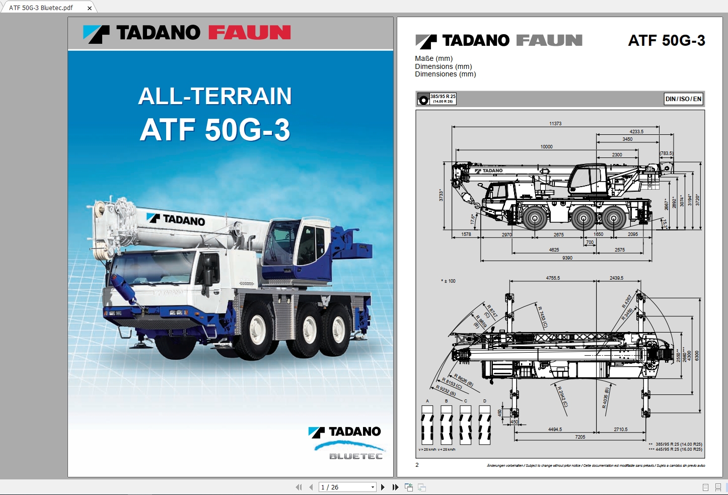 Tadano Faun ATF 50 3 Hydraulic System Presentation 1