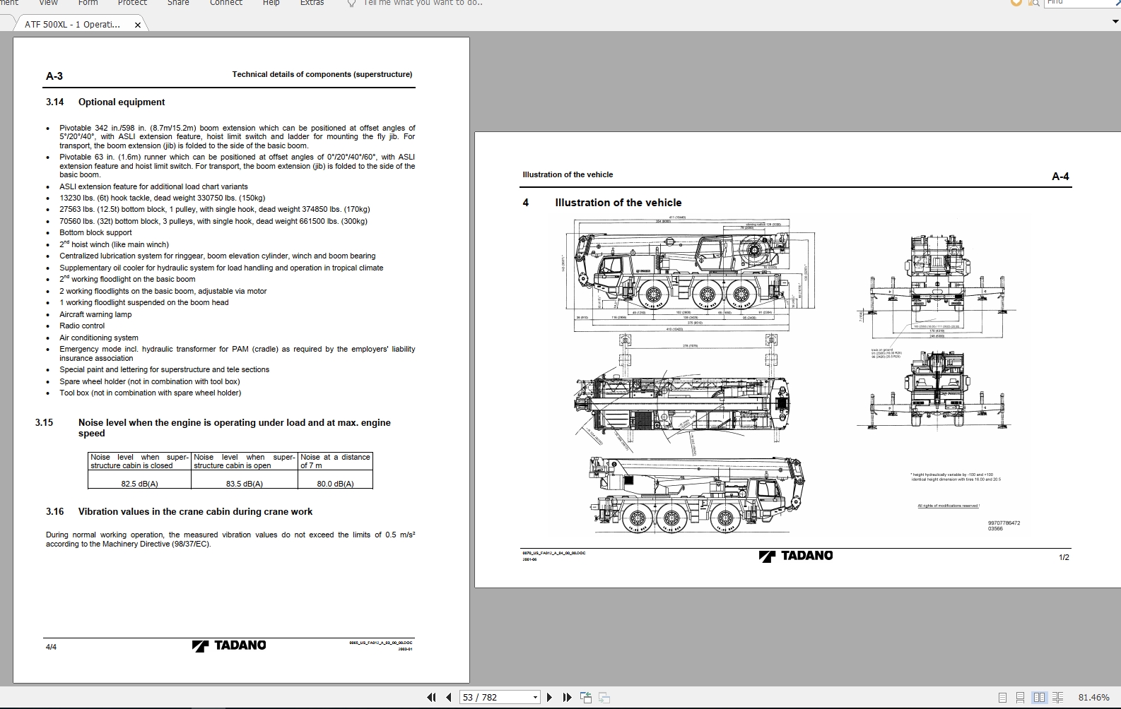 Tadano Faun ATF 500XL 1 Operating Service Maintenance Manual 2 1