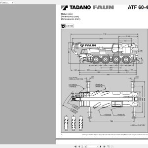 Tadano Faun ATF 60 4E Technical Training Schematics 1 1