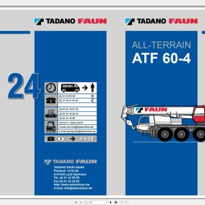 Tadano Faun ATF 60 4 Training Manual 1 1