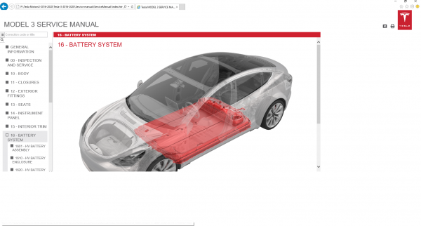 Tesla Model 3 Full Service Repair Manuals 2016 2020 DVD 2