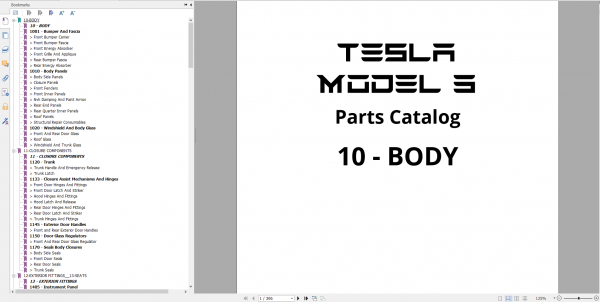 Tesla Model 3 Full Service Repair Manuals 2016 2020 DVD 7