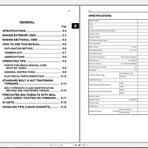 Toyota Forklift 3ZCE671 Motors Repair Manual2014 1