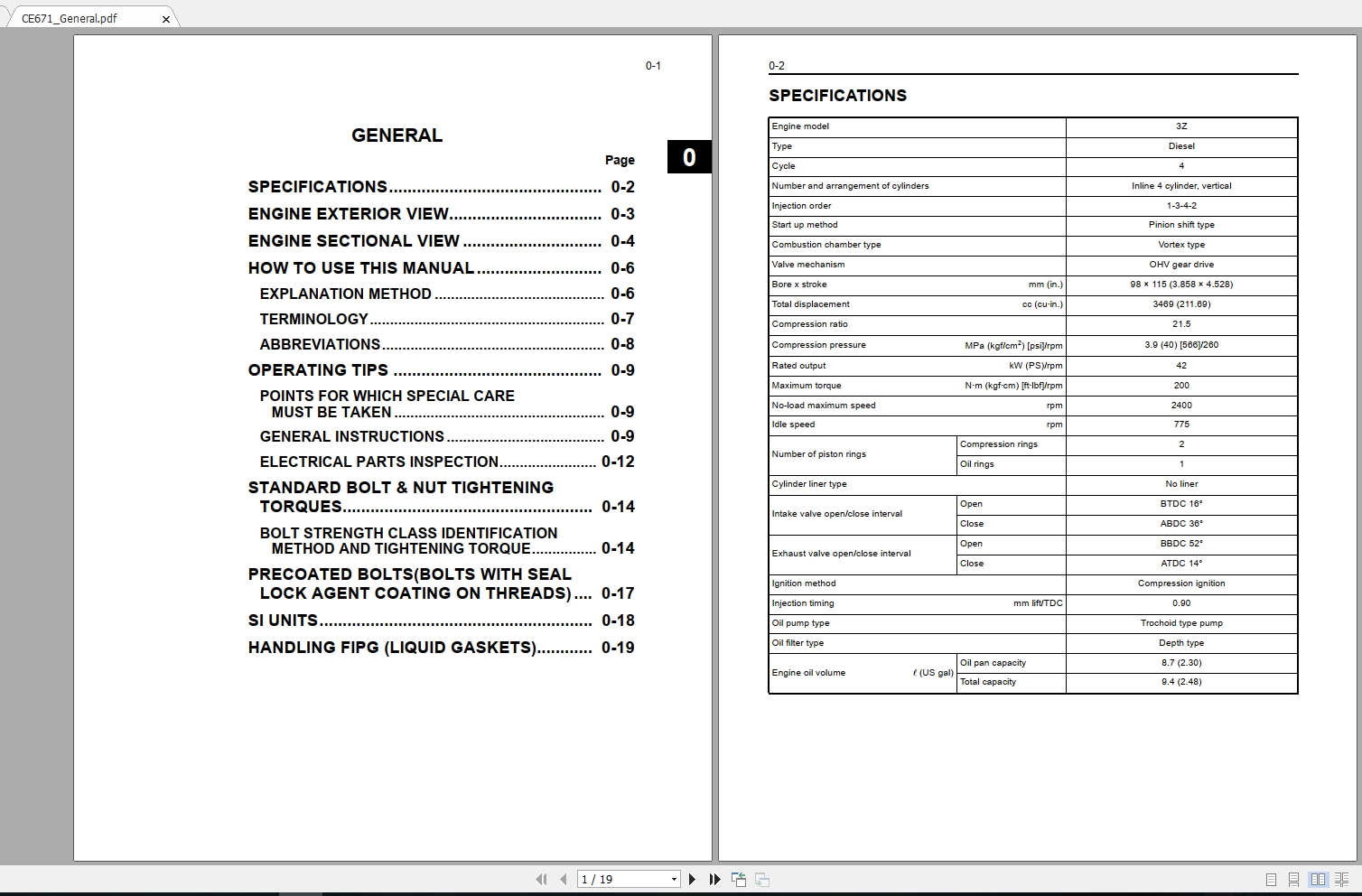 Toyota Forklift 3ZCE671 Motors Repair Manual2014 1