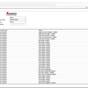 Valtra AG North America Tractor 052019 Parts Books Workshop Manual2