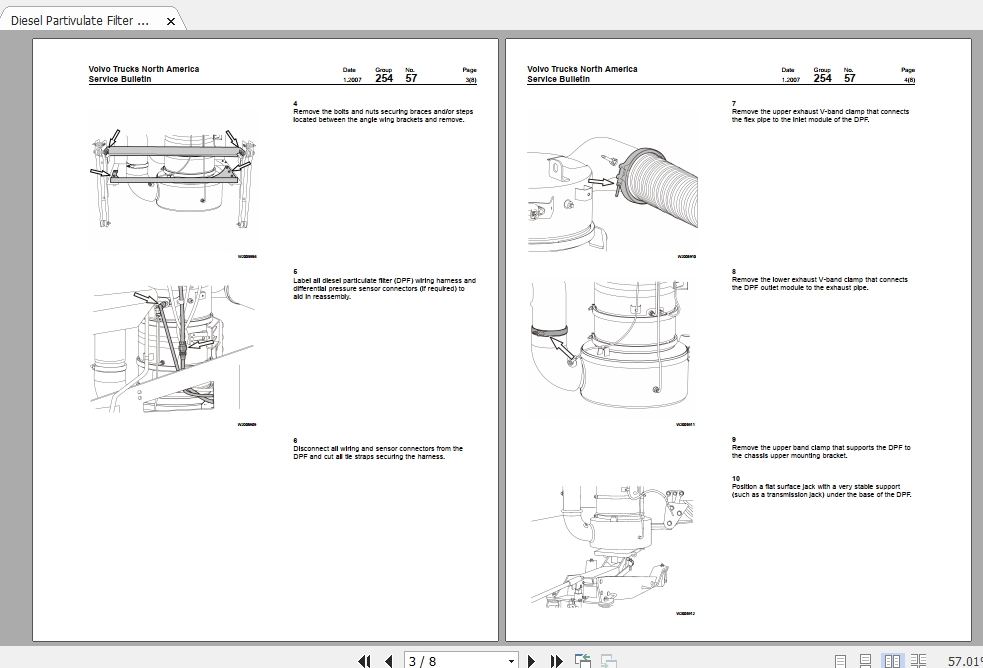 Volvo Truck D11F D13F D16F Service Manual CD1 4