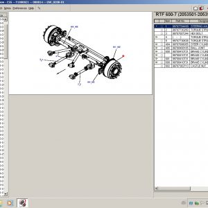 6 RTF600 Steering Axle 1 1