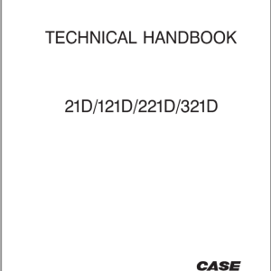 Case 21D121D221D321D Tractor Technical Handbook9 93150 1