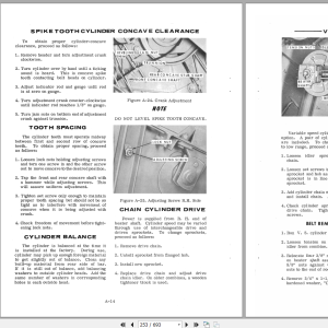 Case Combines 600 Thru 660 Service Manual9 63801 2