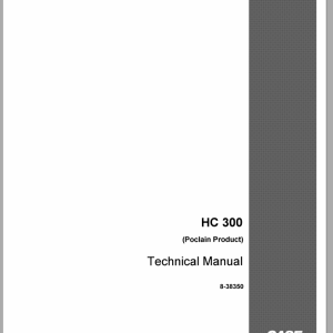 Case HC300 Techniacal Manual8 38350 1