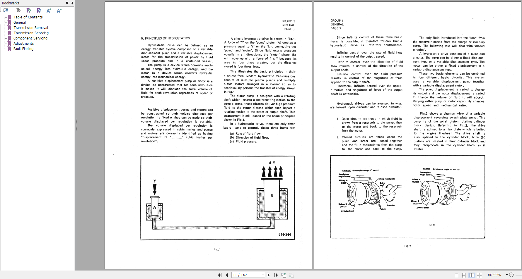 Case Hydrostatic Transmission Service ManualSM43 3