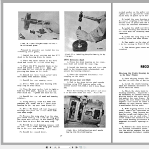 Case Independent Power Take Off 400 Series Service ManualGSS1034 1