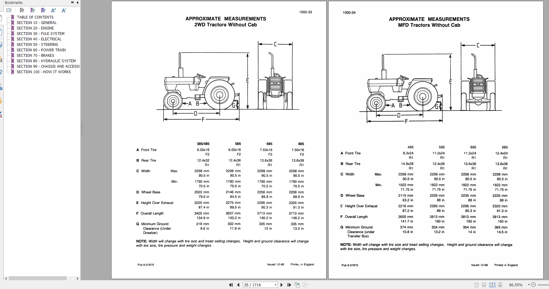 Case Tractor 380B Service Manual8 57691 2