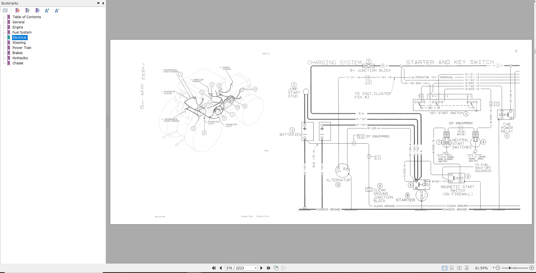 Case Tractor 7100 7200 Series Service Manual 4