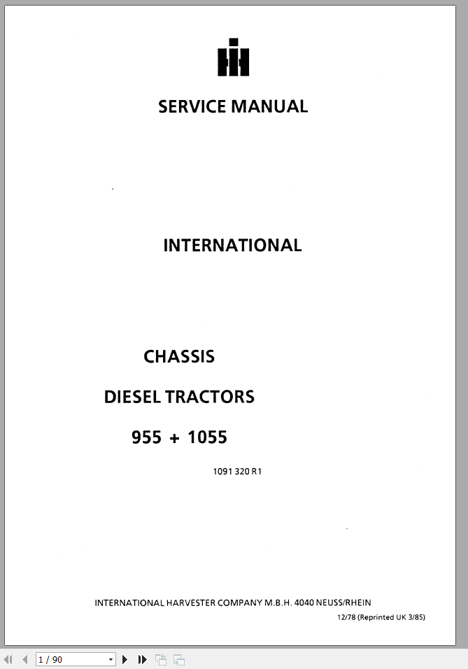 Case Tractor CX50 CX60 CX70 CX80 CX90 CX100 Service Manual7 71427R0 2 1