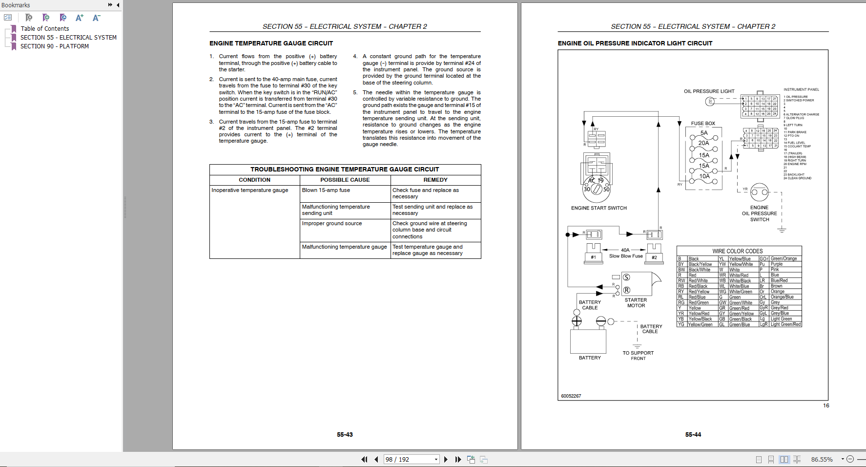 Case Tractor DX23 DX26 Repair Manual 4